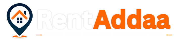RentAddaa Full Logo - Dark Context